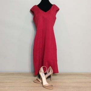 NWT American Living Red Shimmer Cocktail Dress